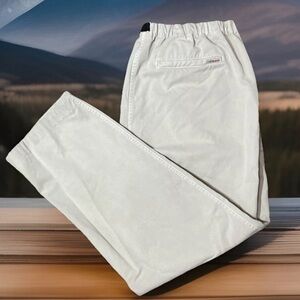 Gramicci Men's Size XL Beige Rocket Dry Original G Pants 31” Inseam Belted